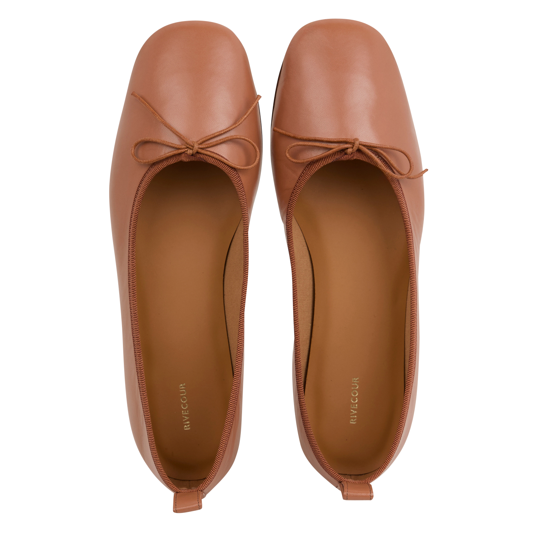 N°124 - Ballerines en cuir | Beige