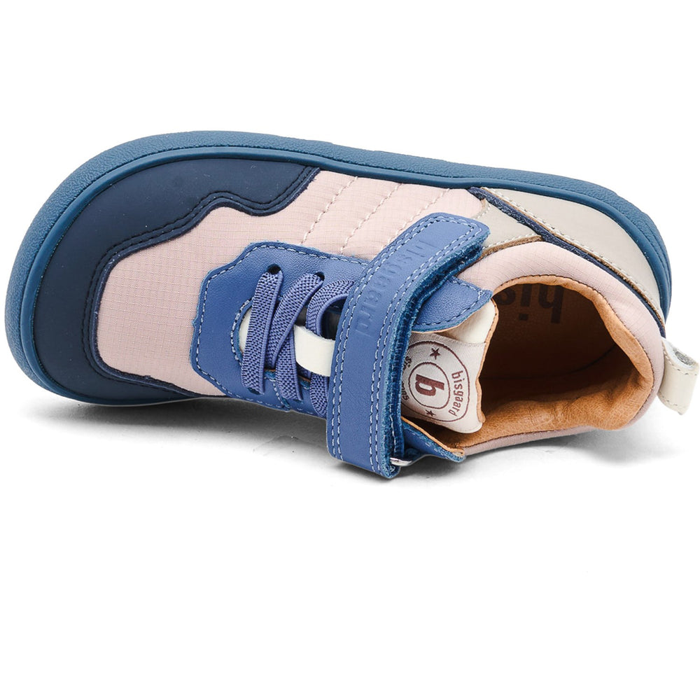 Køb Bisgaard Navy Barefoot Baloo Velcro Sko