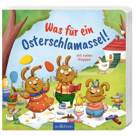 ars Edition Was für ein Osterschlamassel! Mit vielen Klappen