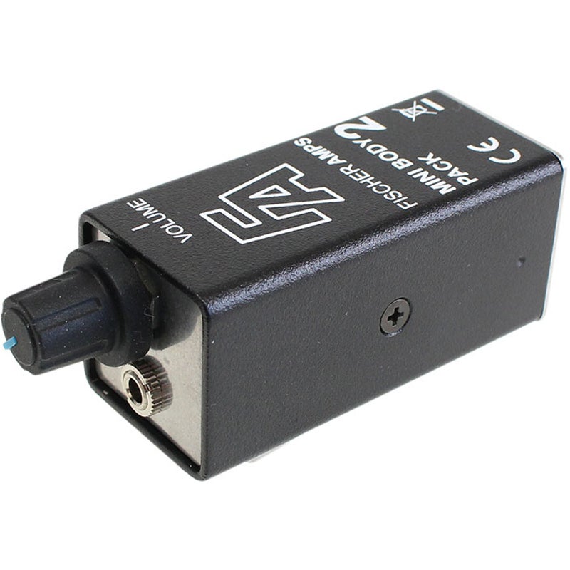 Fischer Amps Mini Bodypack 2 XLR-jack combo volumeregelaar