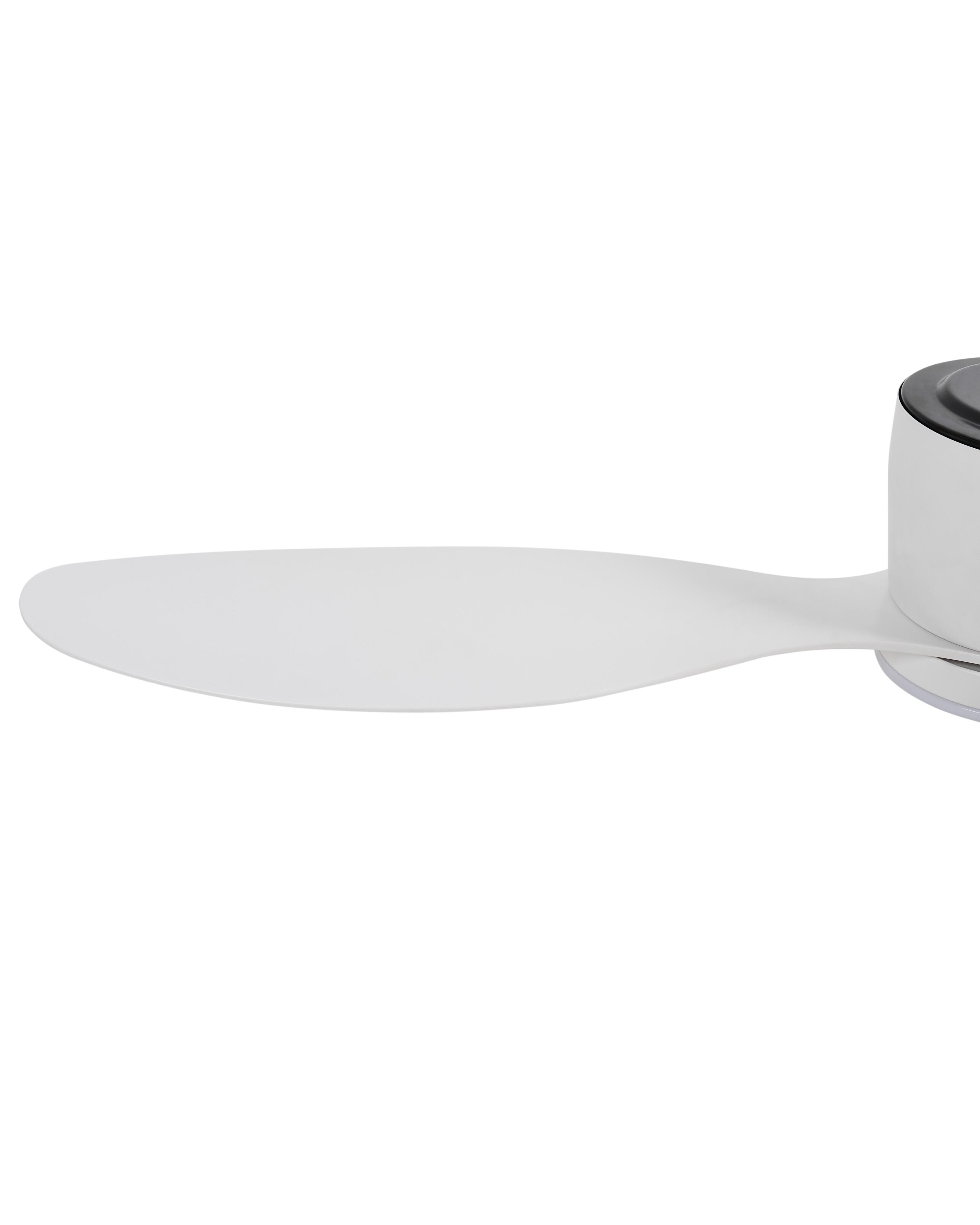 Plafondventilator met verlichting VEMBAR met afstandsbediening LED Wit