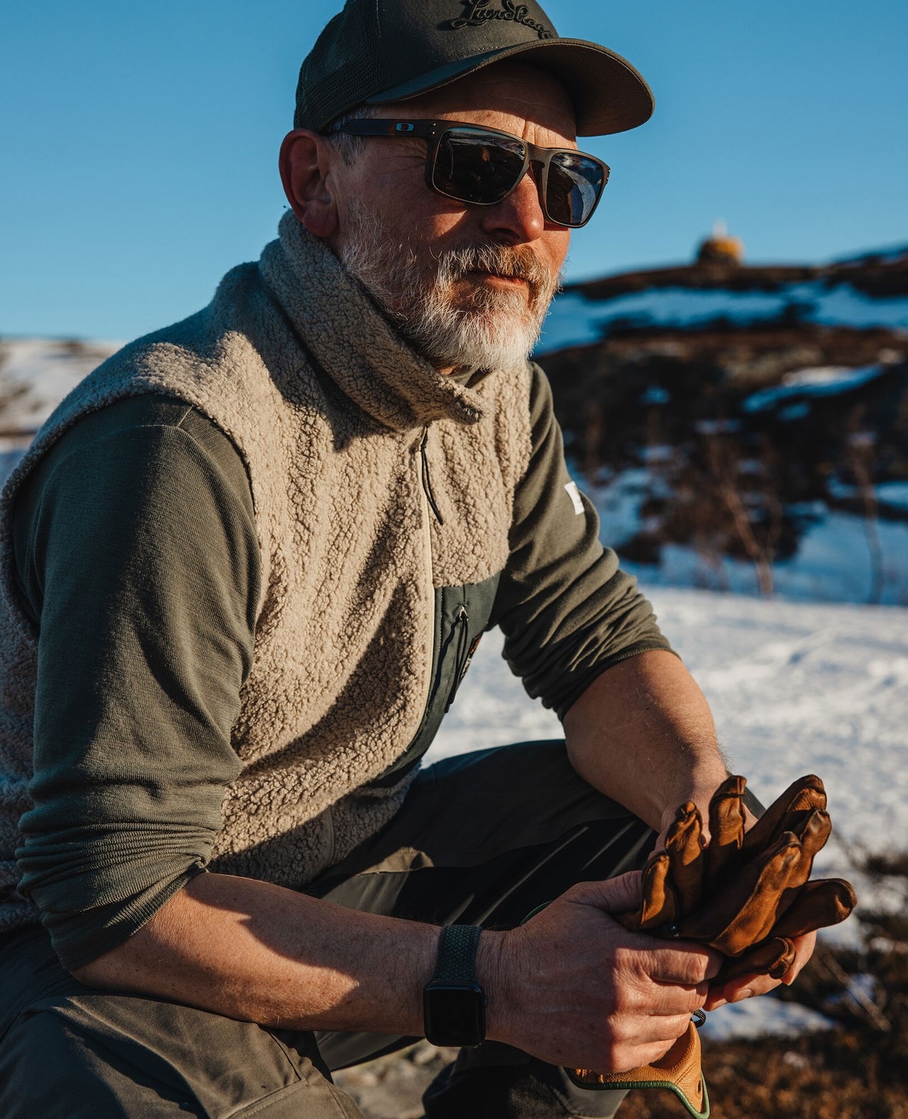 Lundhags Flok Wool Pile Vest, Mann<br>Herlig vest i ullblanding!