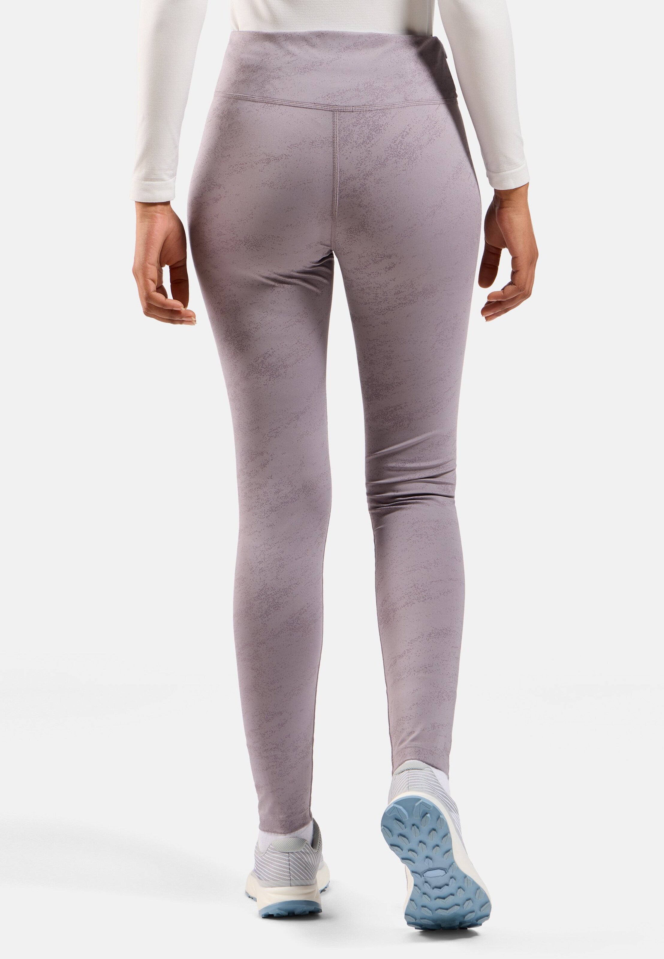 Zeroweight Reflect Print Lauftights in gray ridge