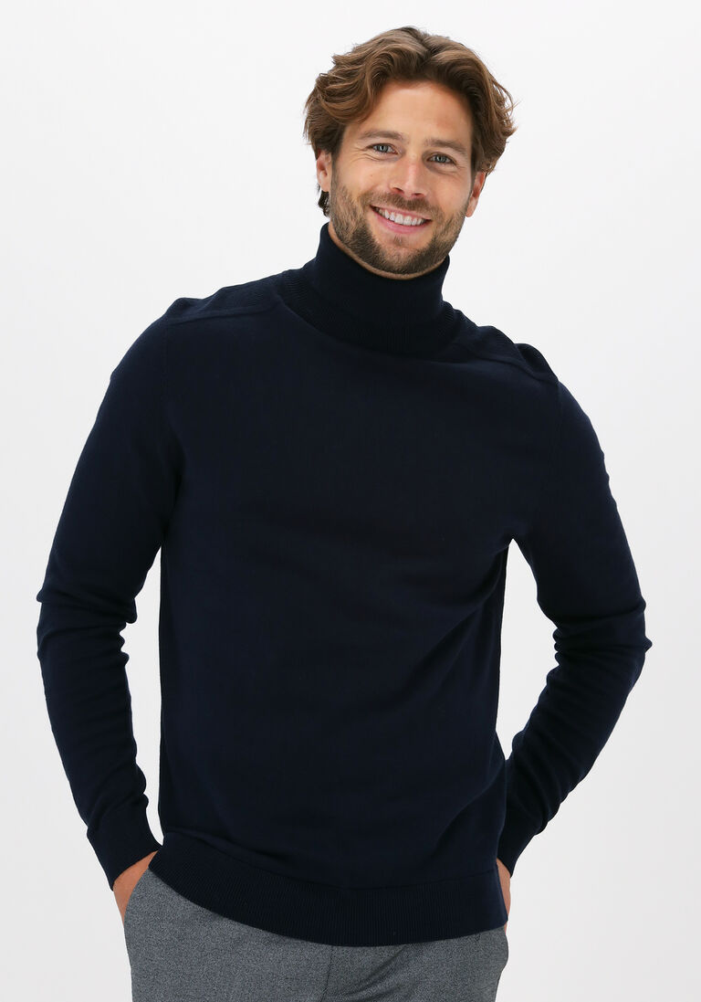 SELECTED HOMME donkerblauwe selected homme coltrui slhberg roll neck