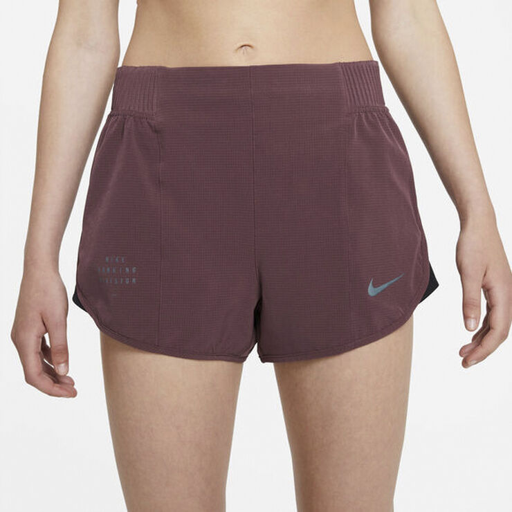 Nike Dri Fit Run Division Tempo Luxe Lobeshorts Rød