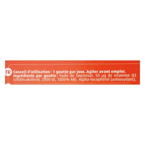 Orthonat Ortho D3 2000 750 gouttes 30ml