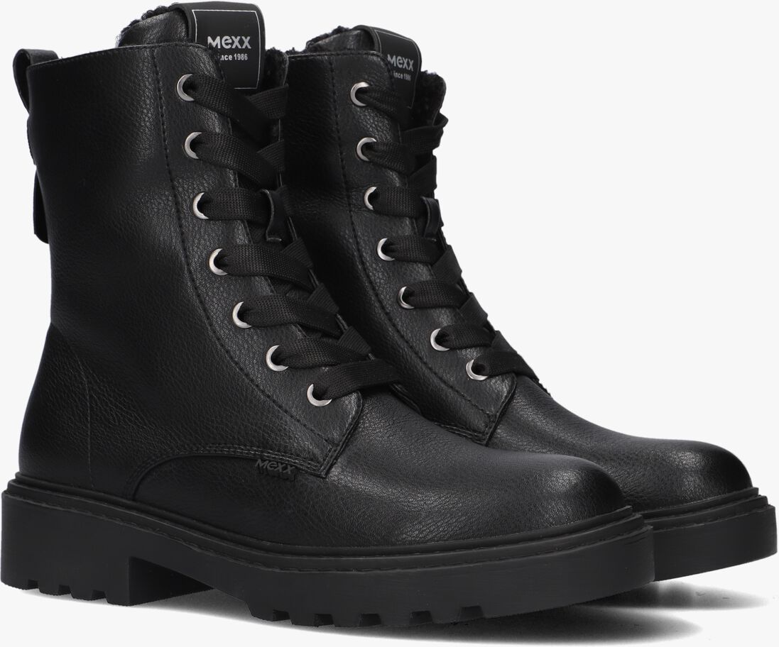 MEXX zwarte mexx veterboots margaux