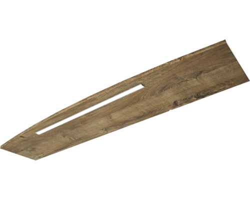 Pelipal Serie 4010 badkamermeubelset, afmetingen (B x H x D): 180,5 x 200 x 48 cm, fronten in eikenlook. Ribbeck 5-delige badkamermeubelset en meer, inclusief keramische wastafel in wit, wastafelmeubel, spiegelkast met ledverlichting, onderkast en wa