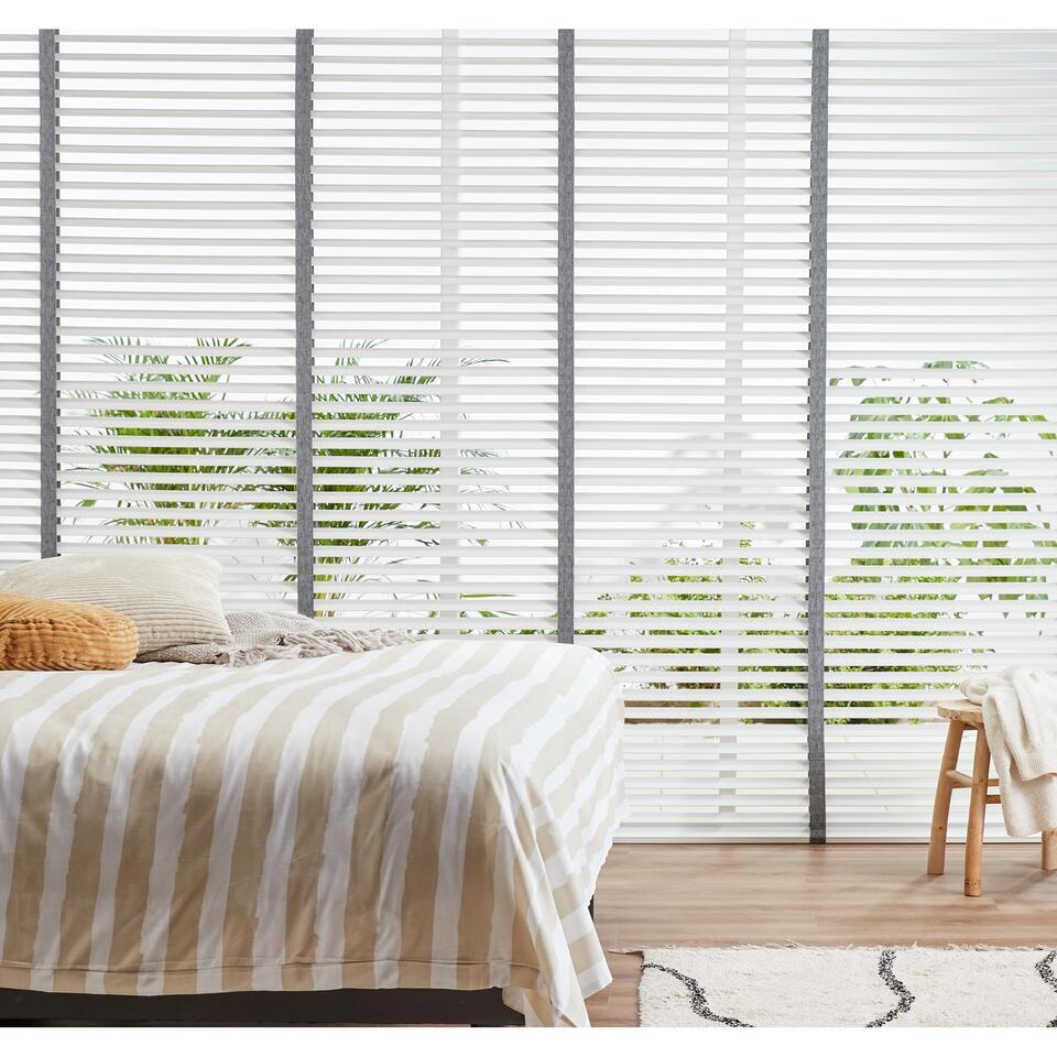 Fenstr Houten Jaloezie Hein Wit 50mm