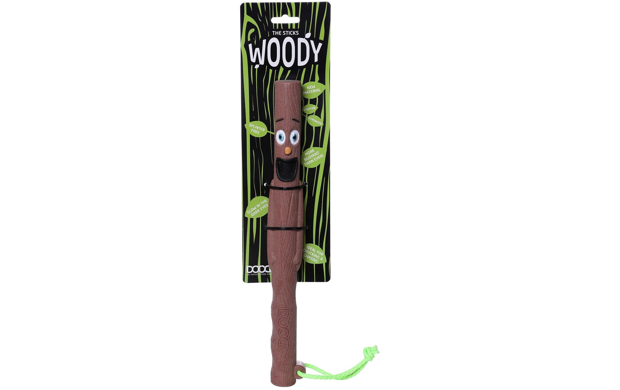 Hunde-Spielzeug Family Stick Woody 31 cm x 2.5 cmSplitterfreier Hundestock