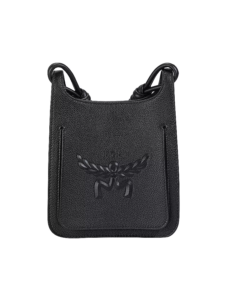 MCM Ledertasche - Hobo HIMMEL  schwarz