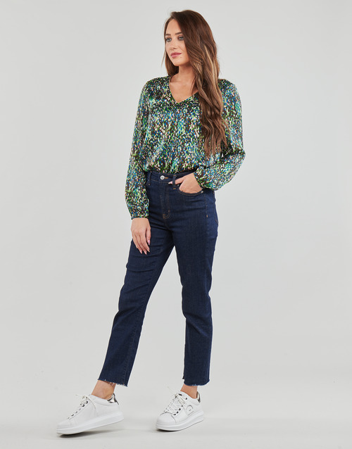 Only - ONLLARA FR L/S V-NECK TOP PTM - Kaki