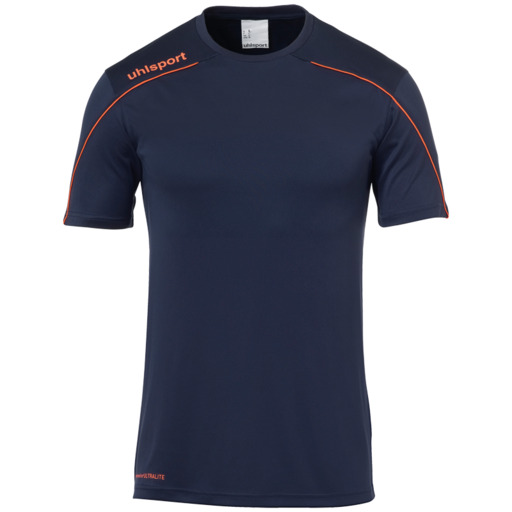 Camisa Stream 22 de manga curta azul marinho Uhlsport
