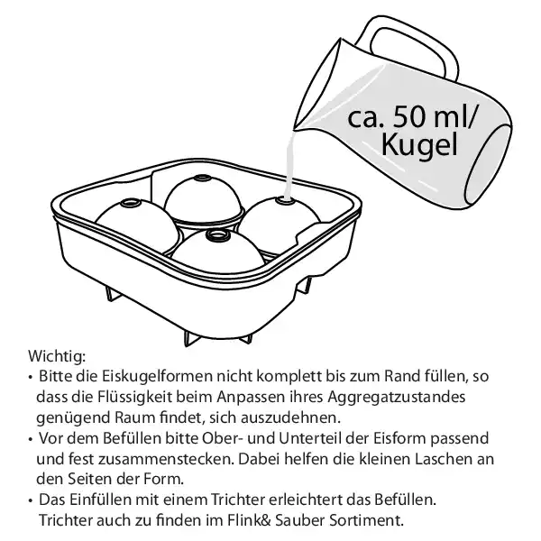 Eiswürfelformer XL