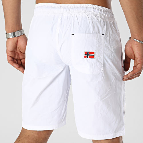 Short De Bain Blanc