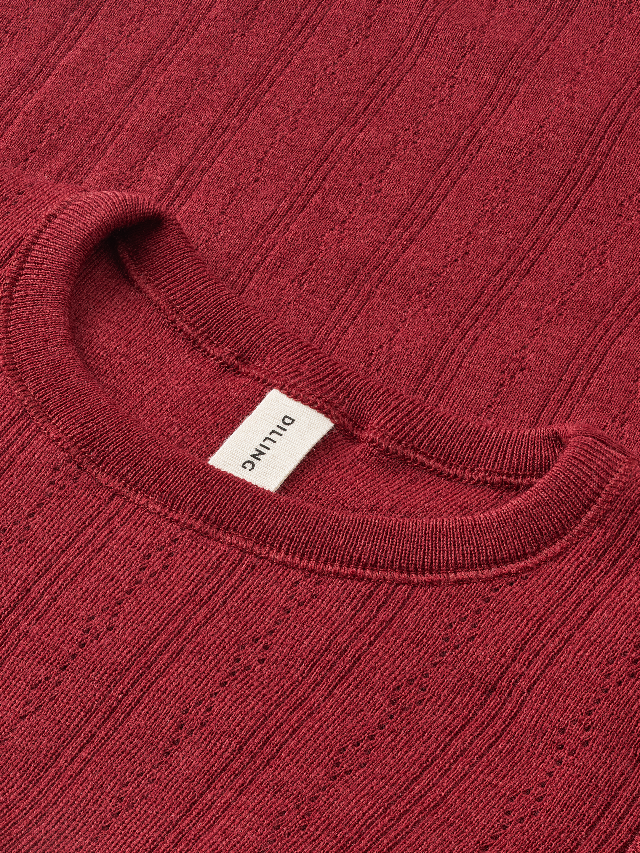 Pointelle shirt van merinowol voor kinderen