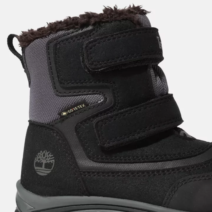 Bottines d'hiver imperméables Chillberg pour tout-petit en noir