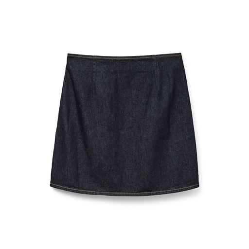 Vero Moda Tabitha Denim Nederdel, Dark Blue Denim, M
