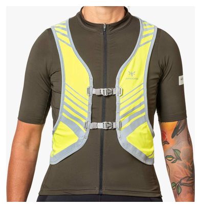 Gilet Haute Visibilité Apidura Packable Visibility Vest Jaune Fluo Réfléchissant