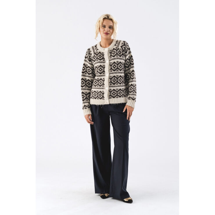 Lollys Laundry NovaLL Cardigan LS Choco