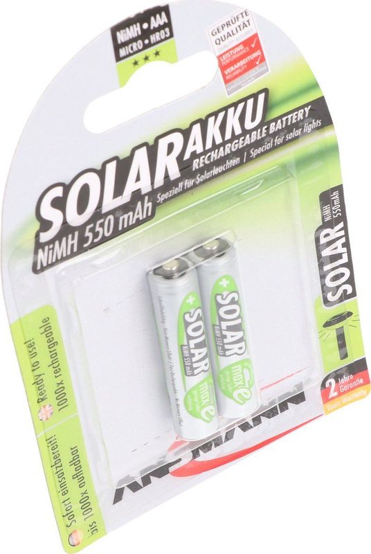 Ansmann 1311-0001 huishoudelijke batterij Oplaadbare batterij Nikkel-Metaalhydride (NiMH)