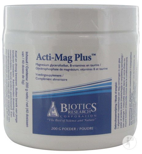 Energetica Natura Acti-Mag Plus Poudre Pot 200g