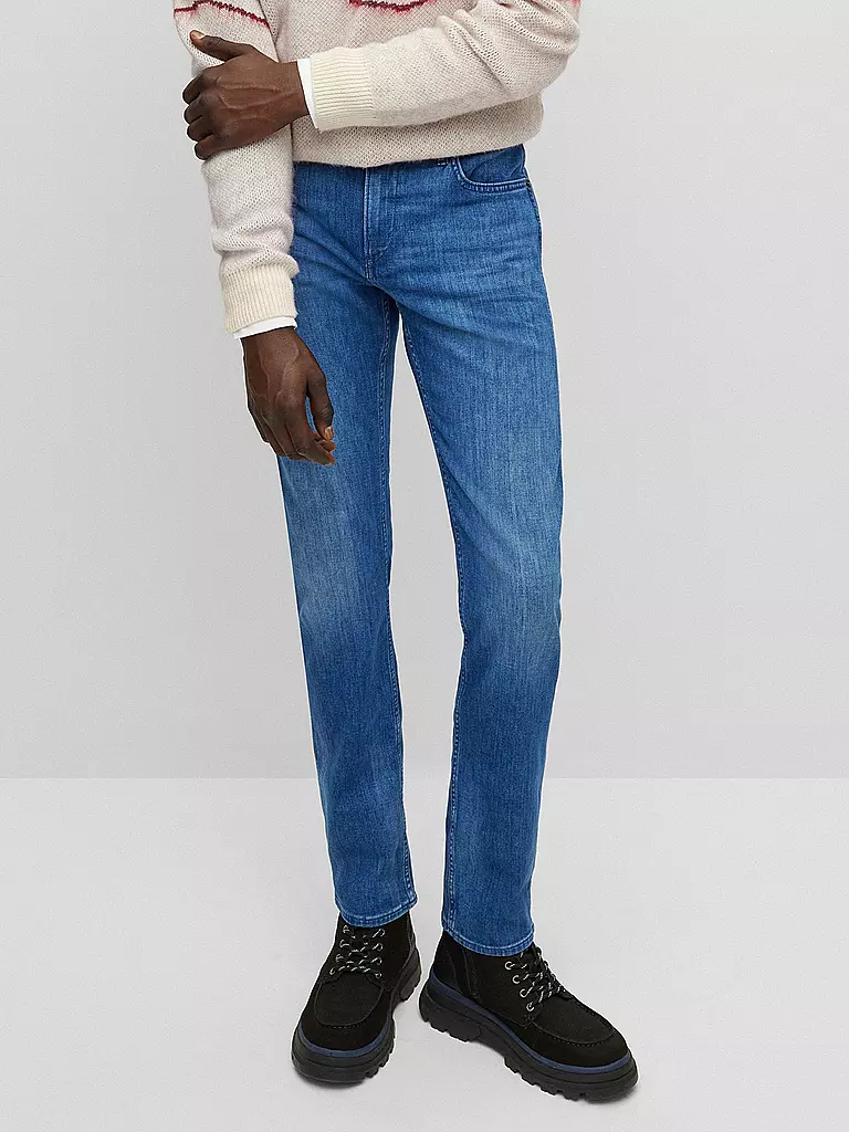 BOSS Jeans Slim Fit blau