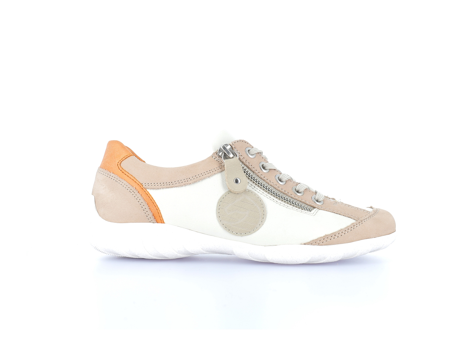 Remonte-R3408 Cuir Beige Orange