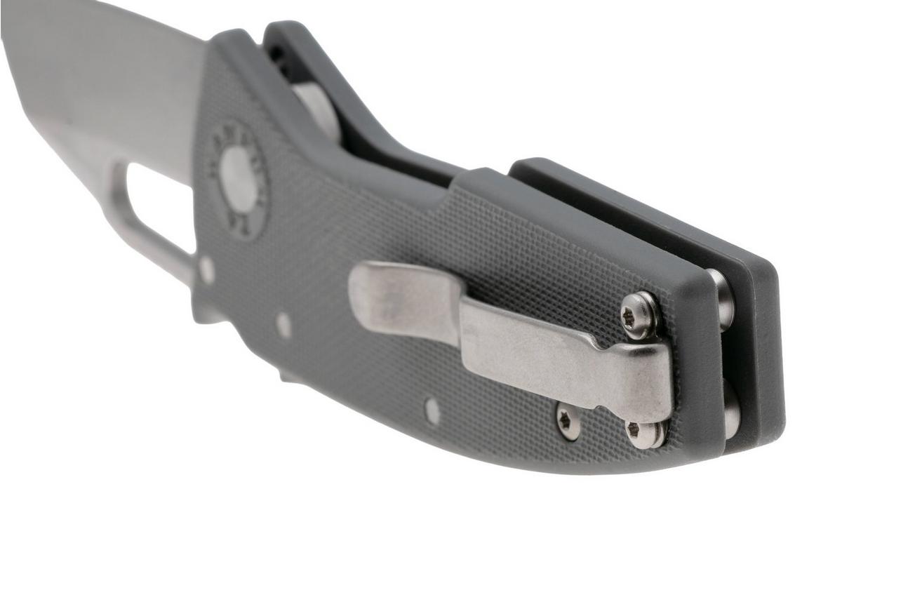 Demko Nano-Shark, NANO-10A-GREY GRN-SF, Stonewashed AUS-10A Shark Foot, Grey GRN zakmes