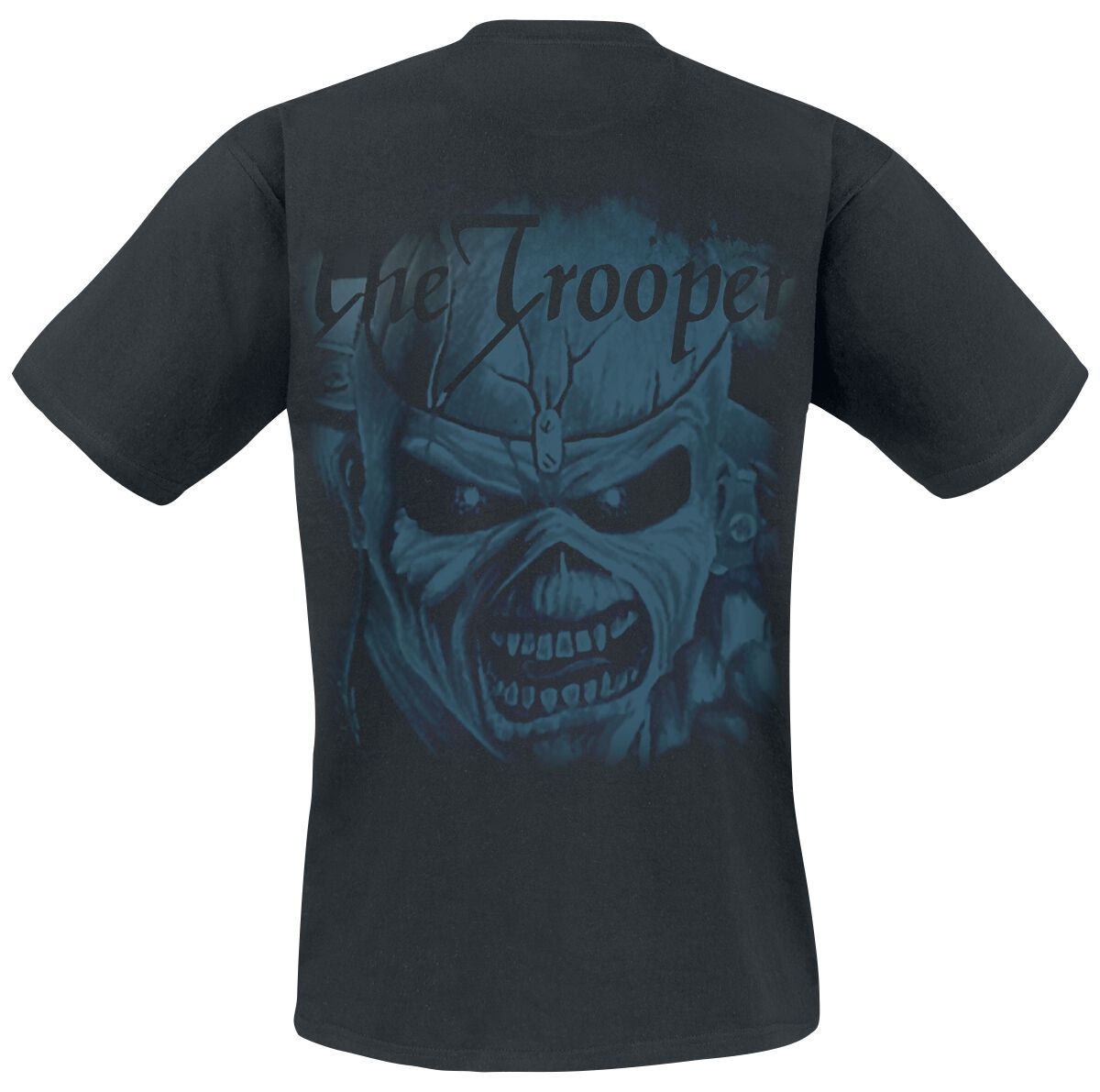 POM Trooper Eddie Large Eyes | Iron Maiden T-Shirt Manches courtes