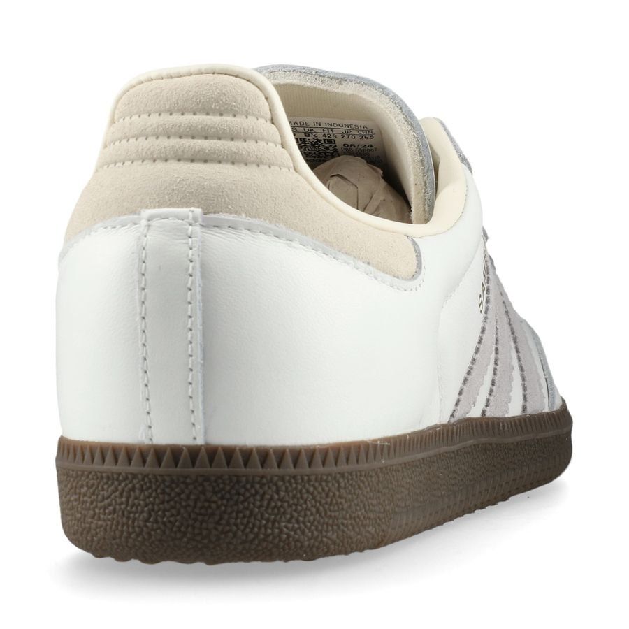 adidas Samba - Blanc/Gris/Blanc