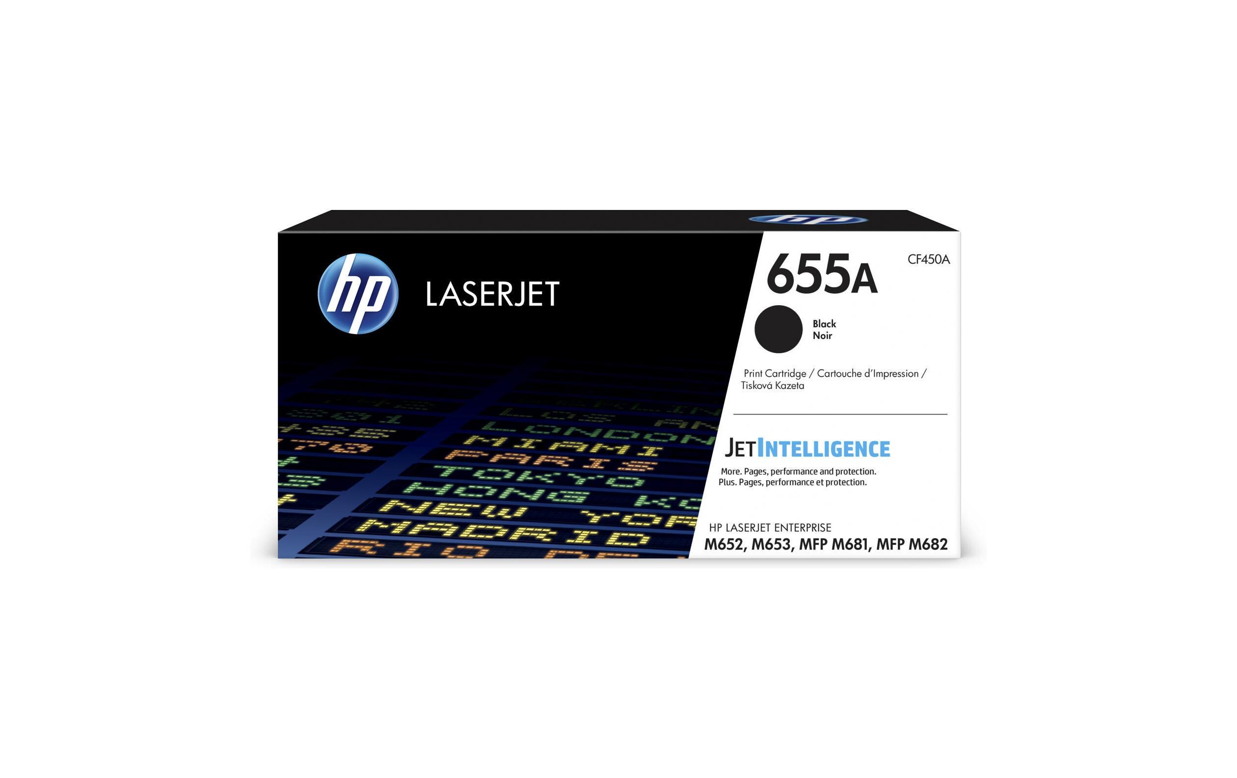Toner Nr. 655A (CF450A) Black<br>Tonerkartusche