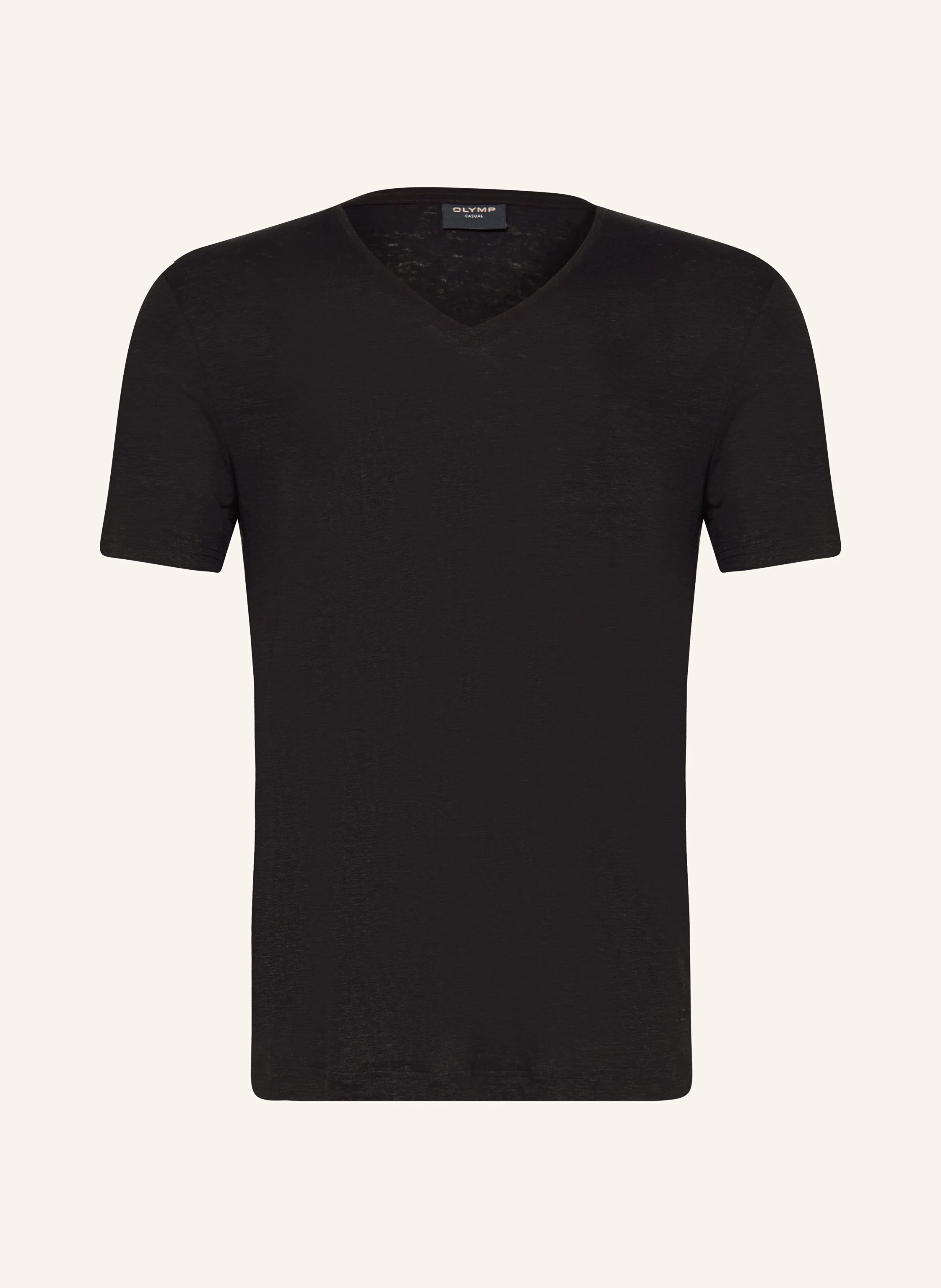OLYMP T-Shirt aus Leinen