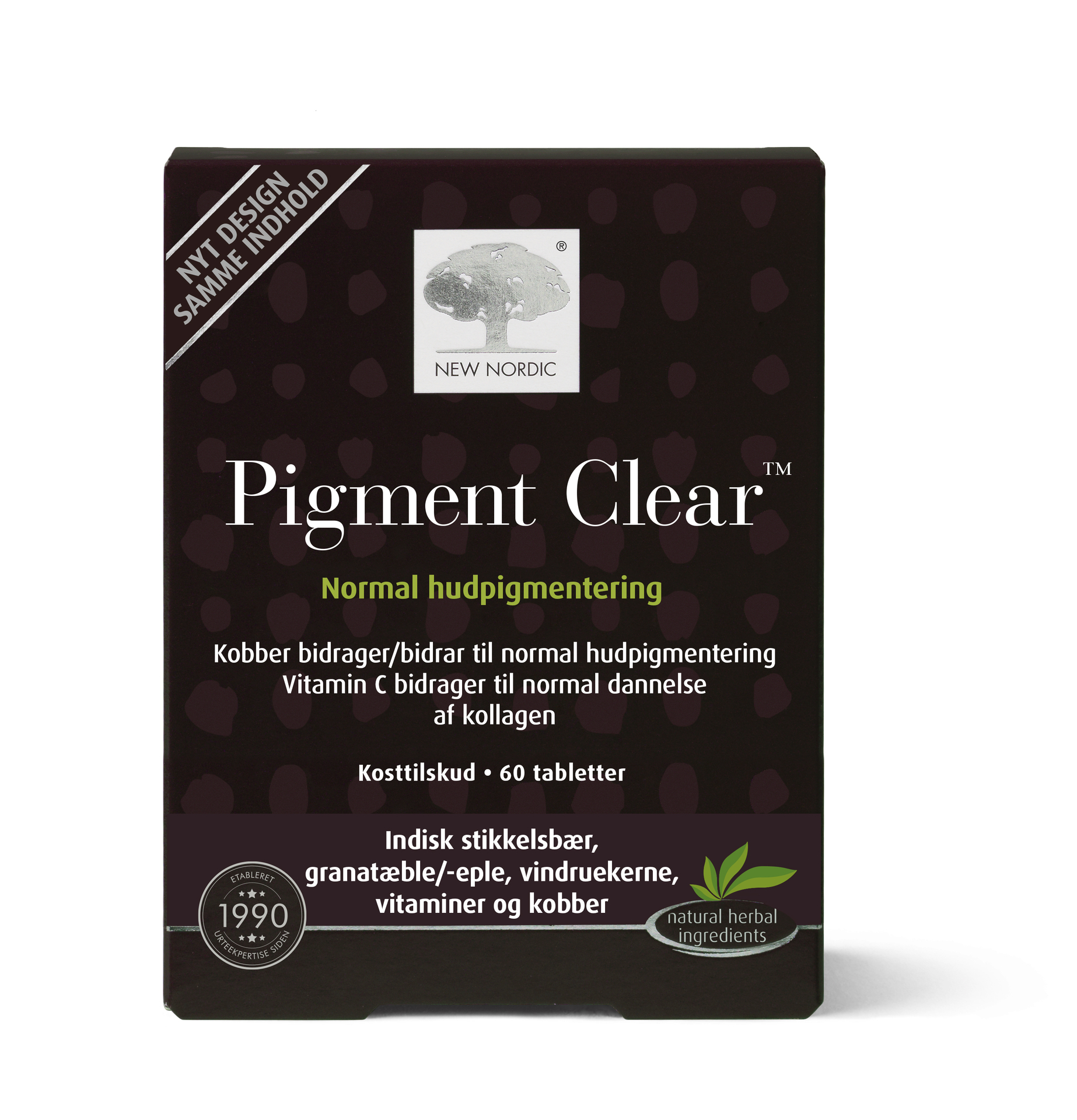New Nordic Skin Care Pigment Clear 60 Tabletter