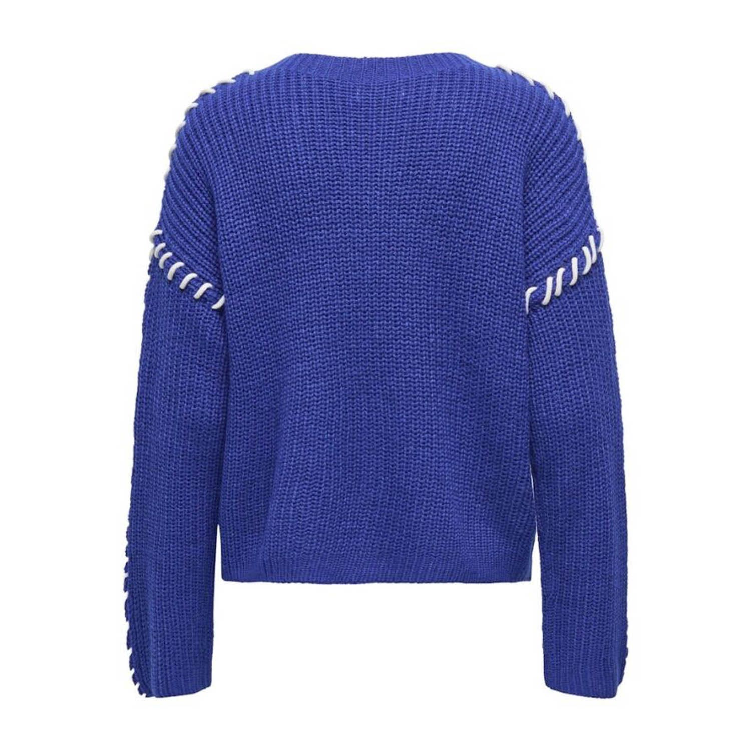 Jacqueline De Yong  Rosella Long Sleeve Stitch Pullover