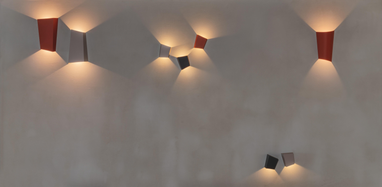 Vibia Break Plus Outdoor 4112 wandlamp LED terra