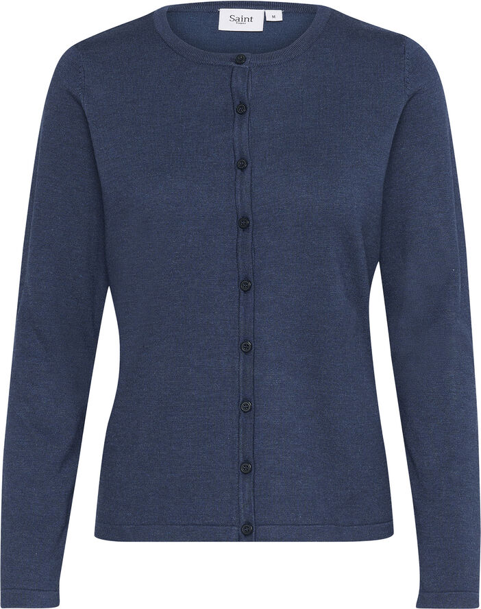 Saint Tropez A8661, MilaSZ R-Neck Cardigan Titan melange