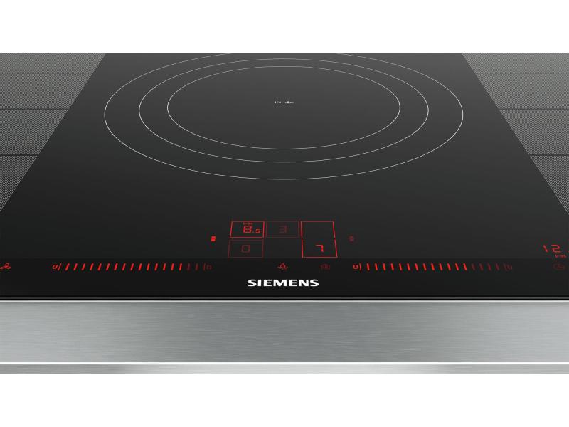 Siemens Induktionskochfeld EX975LVV1E Facetten-Design Induktions-Kochfeld im Facetten-Design mit 9 Kochzonen