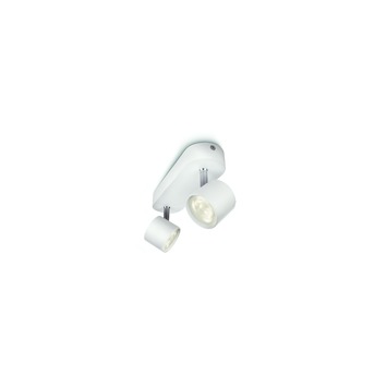 Philips duospot Star wit - Incl 2X LED 3W dimbaar