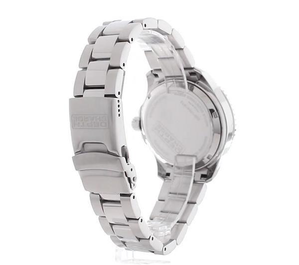 Depth Charge Stainless Steel Blue Dial Dive Watch