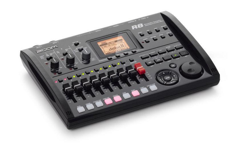 Mehrspurrecorder R8<br>Digitaler 8 Spur Recorder