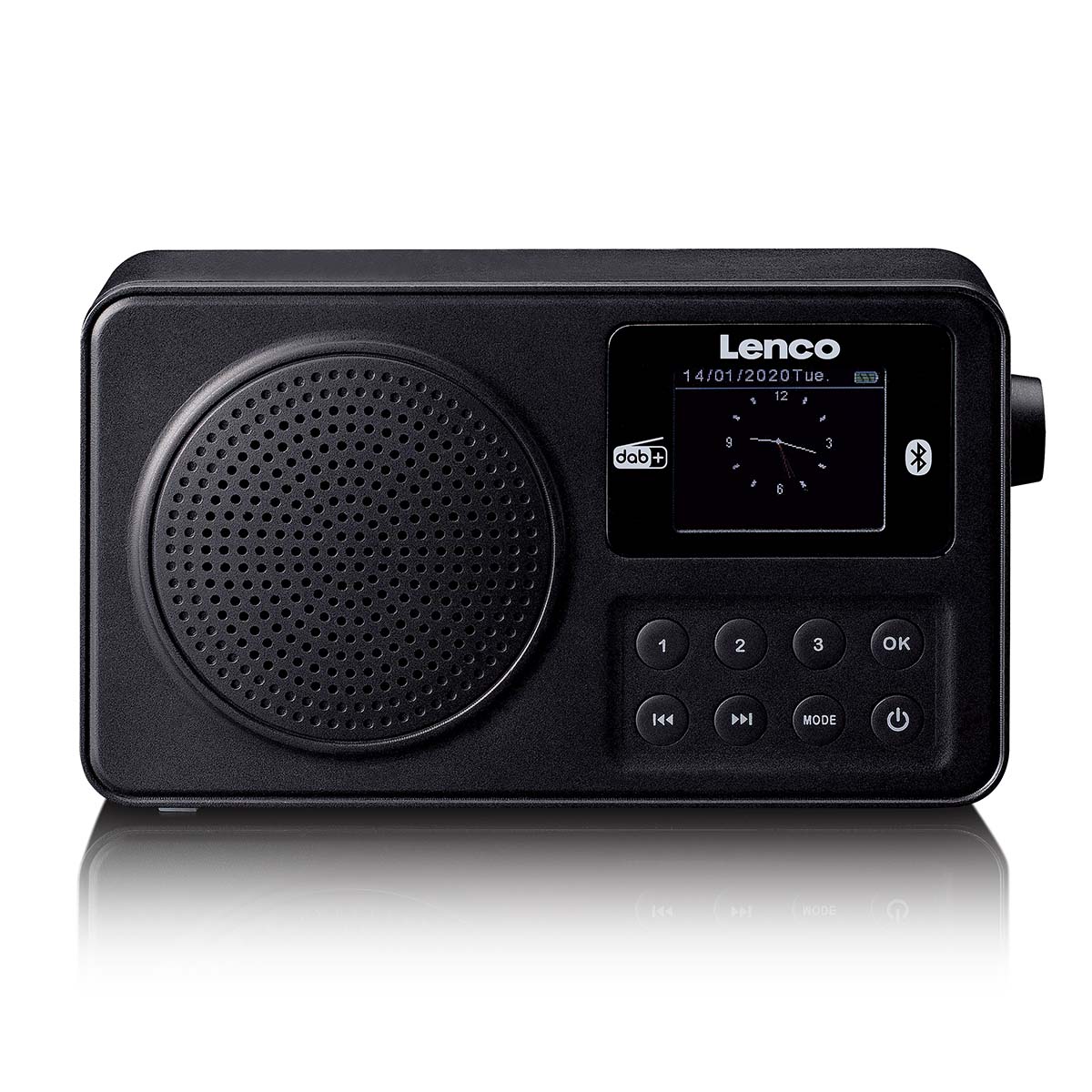 Lenco PDR-033BK draagbare digitale radio