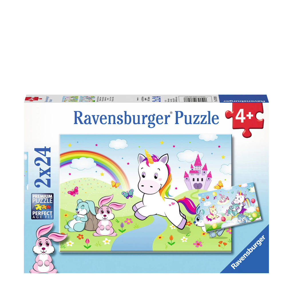 sprookjesachtige eenhoorn legpuzzel 24 stukjes