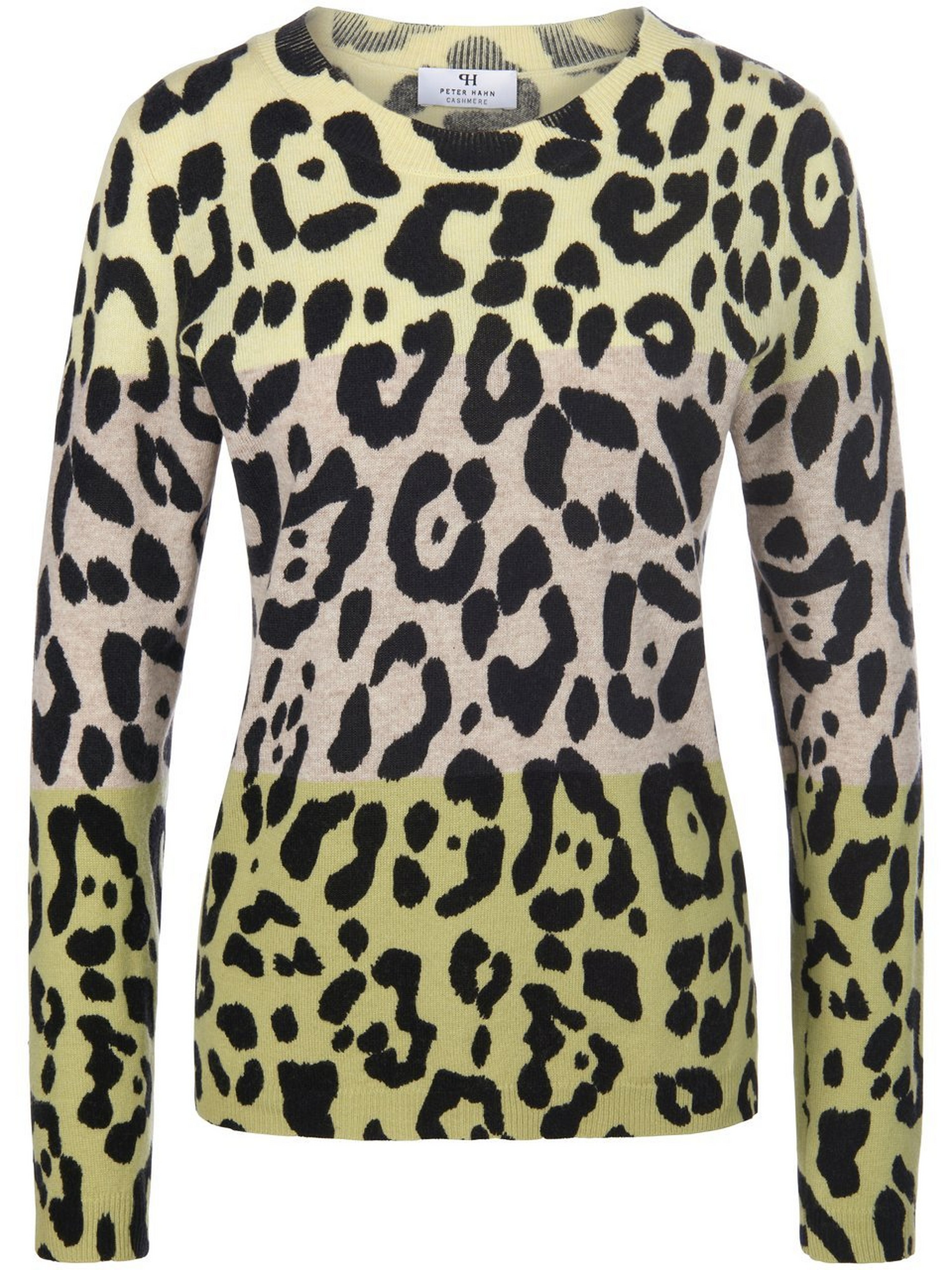 Rundhals-Pullover aus 100% Premium-Kaschmir