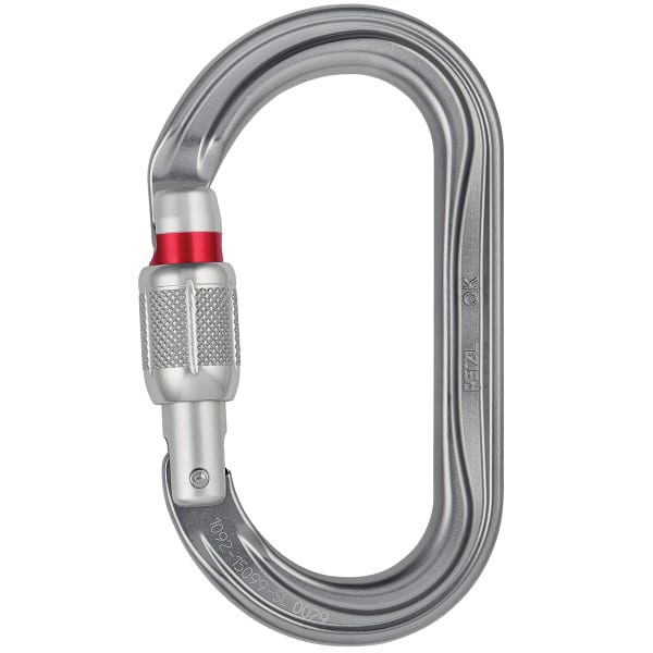 Mousqueton escalade PETZL OK SCREW-LOCK