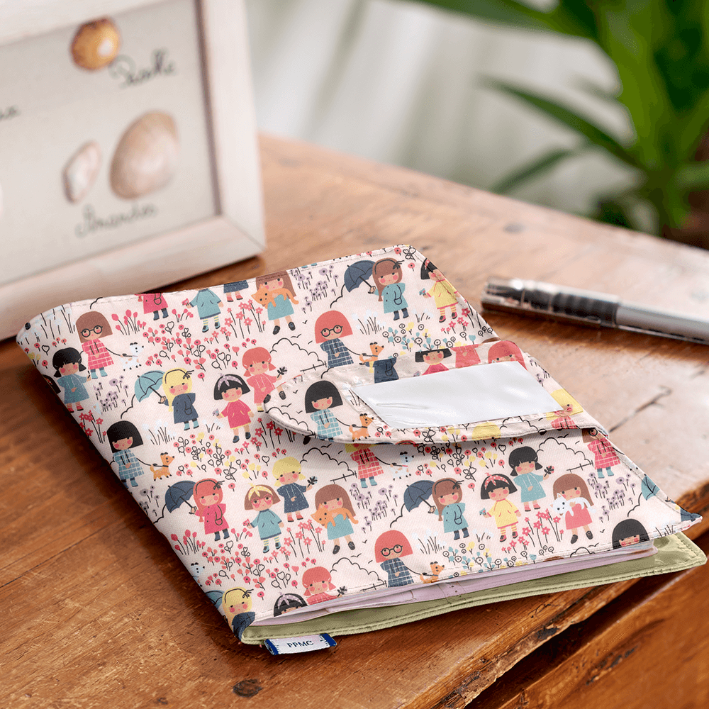 Protège Carnet De Santé Petites Filles Pop