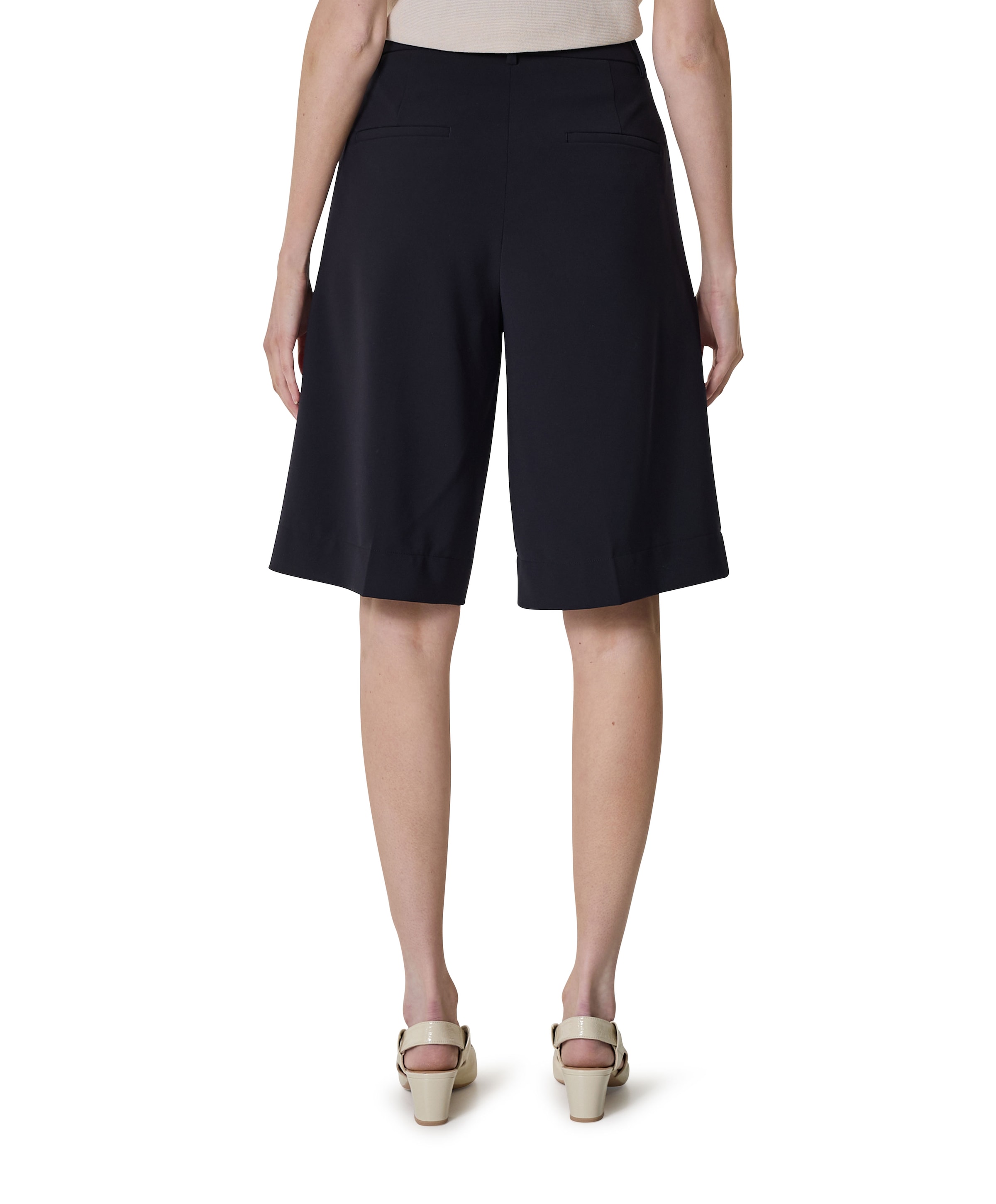Cambio Anna dames bermuda blauw