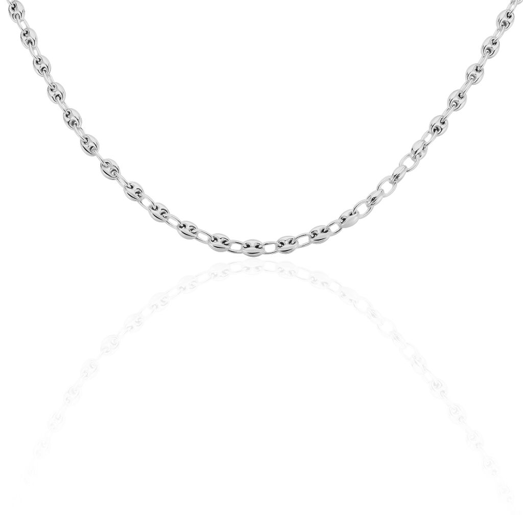 Collier Carrus Argent Blanc