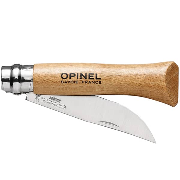 Couteau randonnée OPINEL N°06 INOX HÊTRE HÊTRE