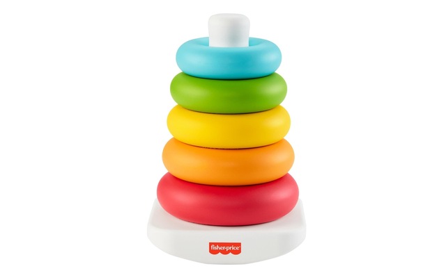 Fisher-Price® Stapelspielzeug »Eco Farbring Pyramide«